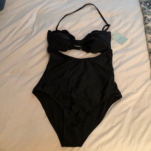 Cupshe Black Swimsuit